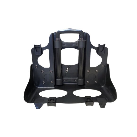 mcklein usa roseville ladies 15"h X 11"w rolling with detachable cowhide leather - Picture 4 of 10